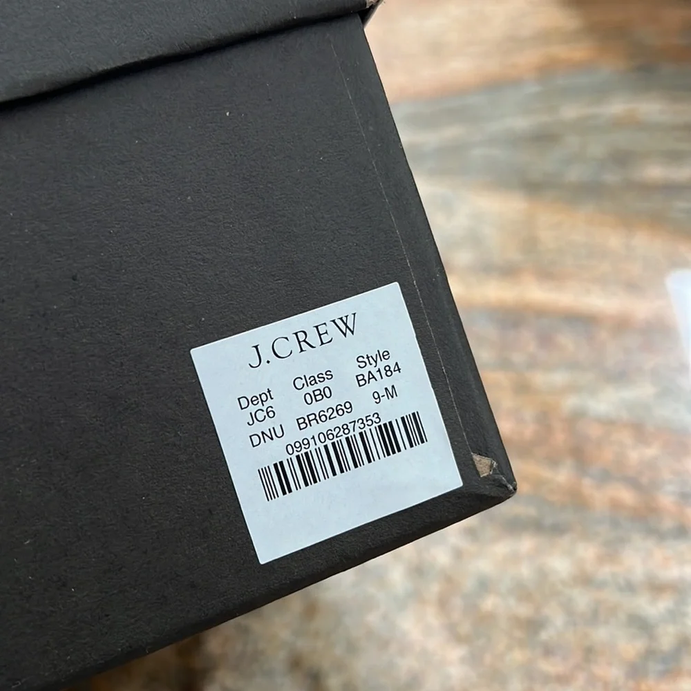 NIB JCrew rubber ankle boots women’s sz 9 - Picture 6 of 6